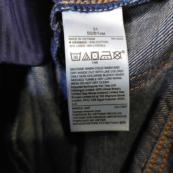 GAP 1969 Best Girlfriend Jeans Size 31/12 - Picture 9 of 13